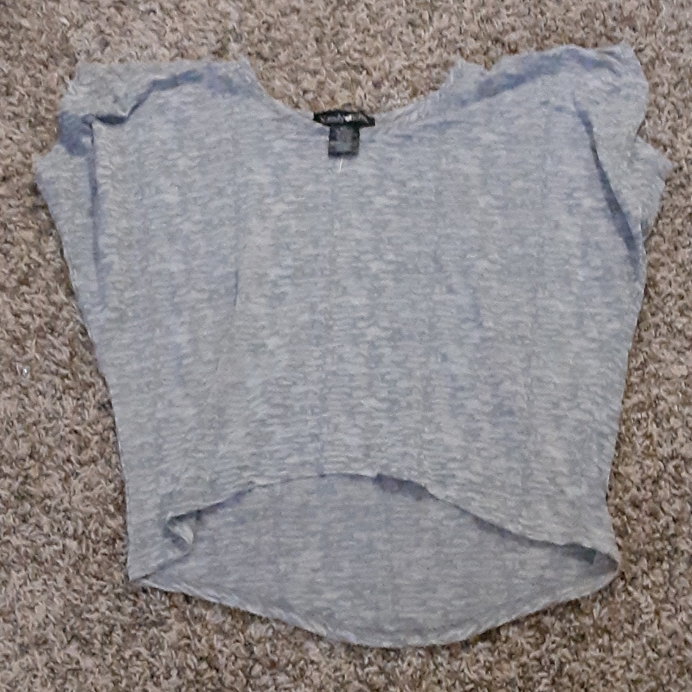 Kandy kiss size 7-8 gray burnout top
